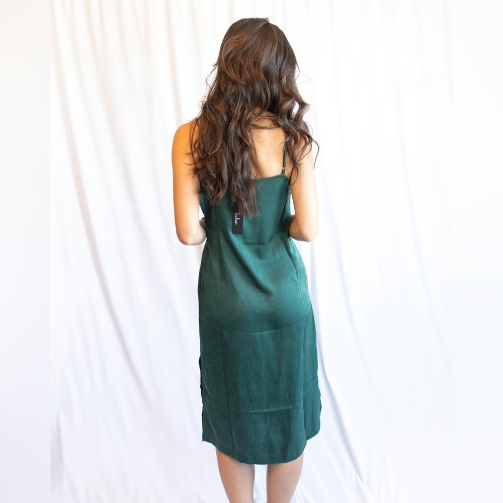 Lulu’s Midi Wrap Top Dress - Picture 9 of 16